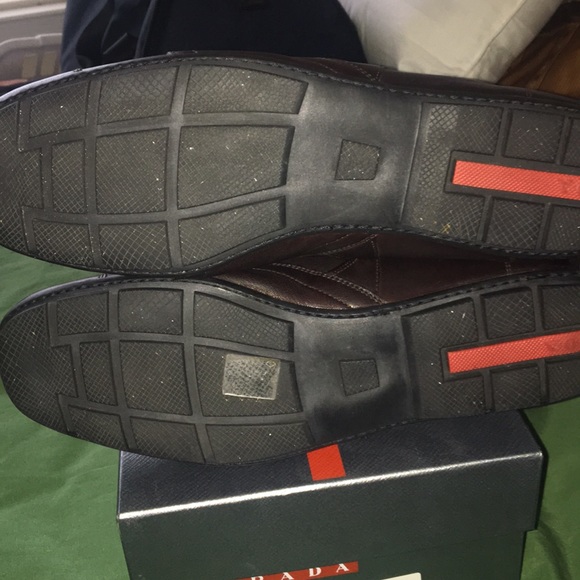 PRADA DRIVING SNKRS, DK. BRN in US 11 - Picture 5 of 7
